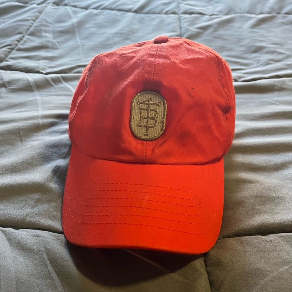 Tom Beckbe orange cap